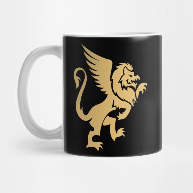 Golden Griffin by Whatastory